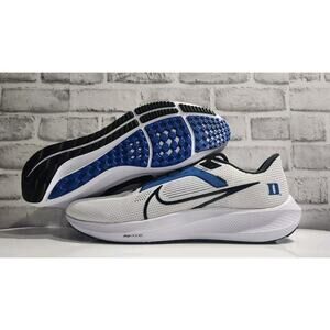 Men's Nike Air Zoom Pegasus 40 Duke White Blue Running Shoes FQ1910-100 Size 15